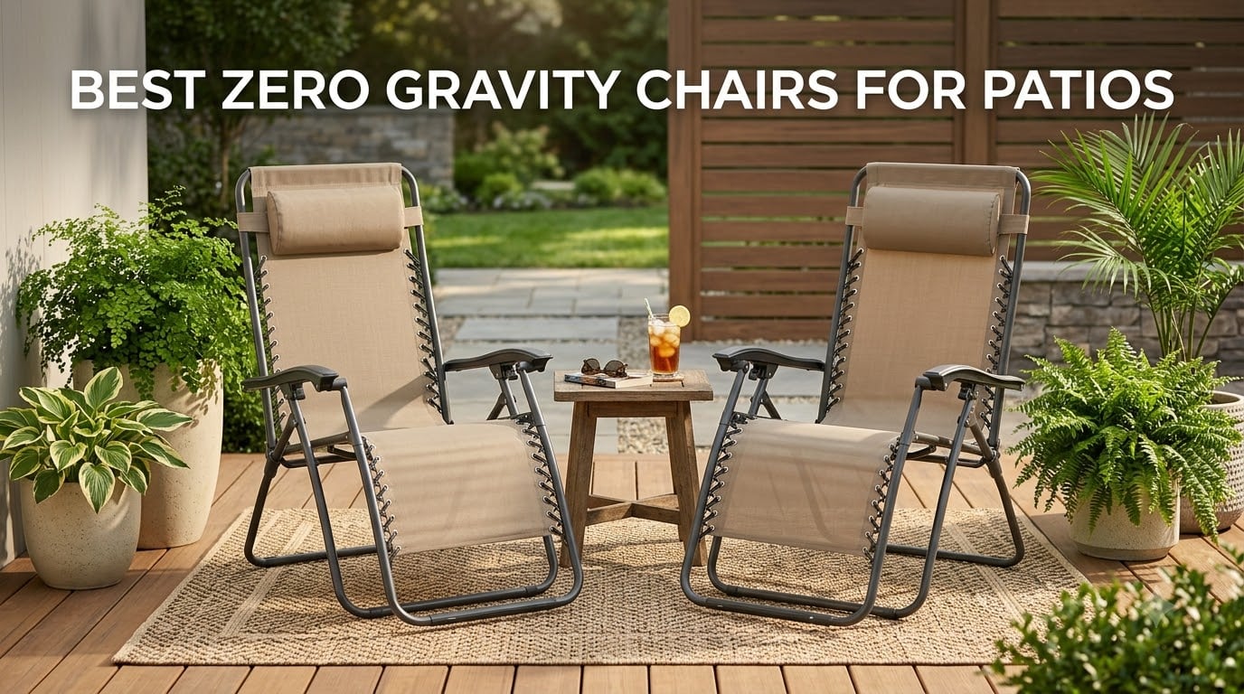 Best Zero Gravity Chairs for Patios