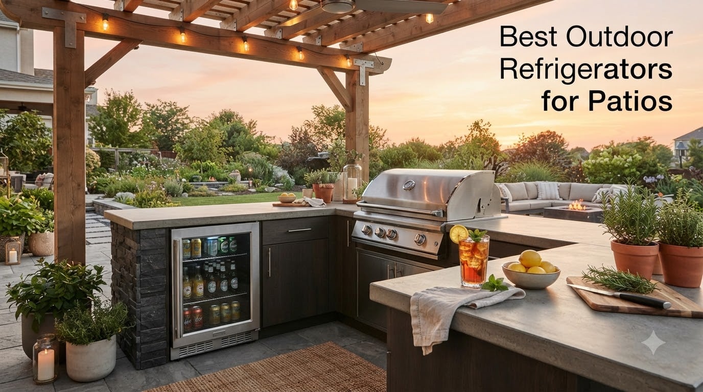 Best Outdoor Refrigerators for Patios