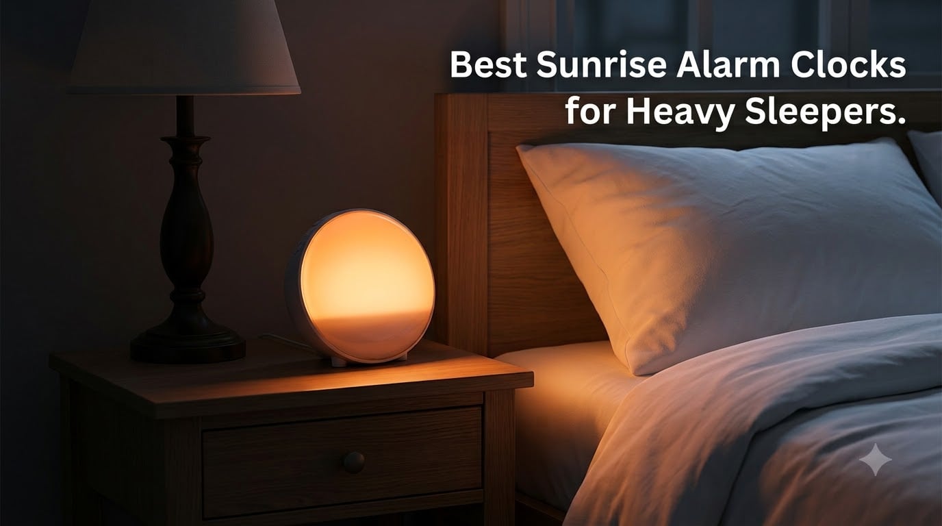 Best Sunrise Alarm Clocks for Heavy Sleepers