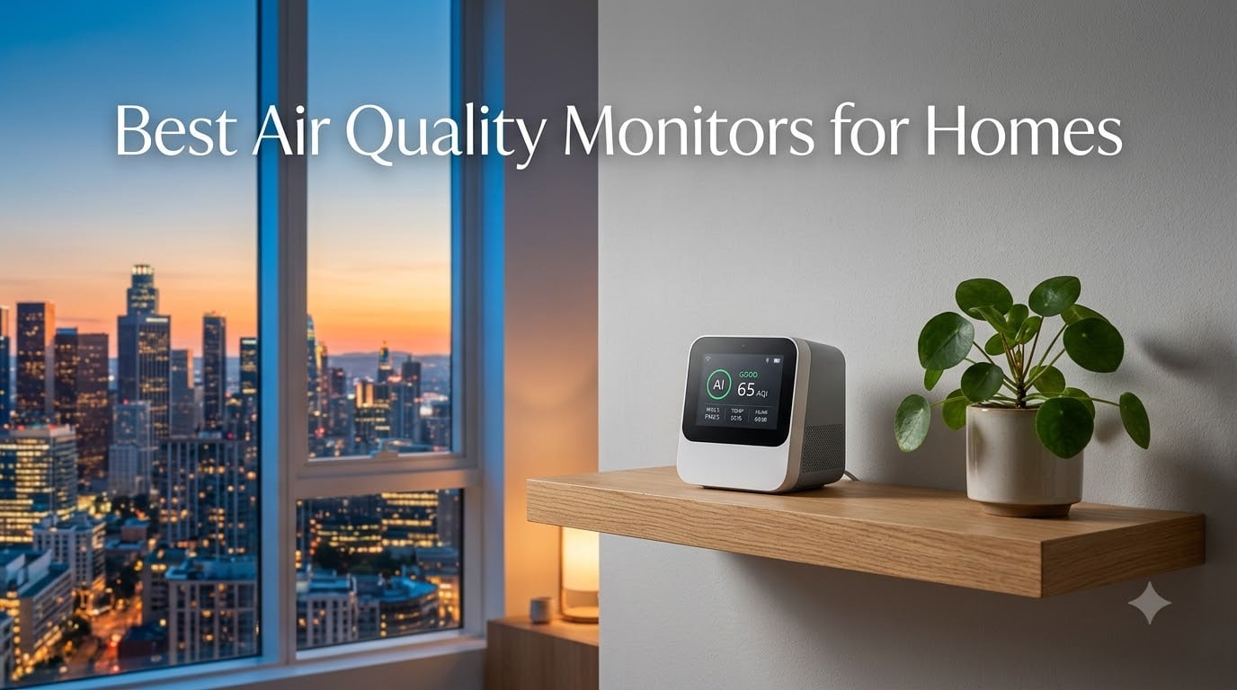 Best Air Quality Monitors for Homes