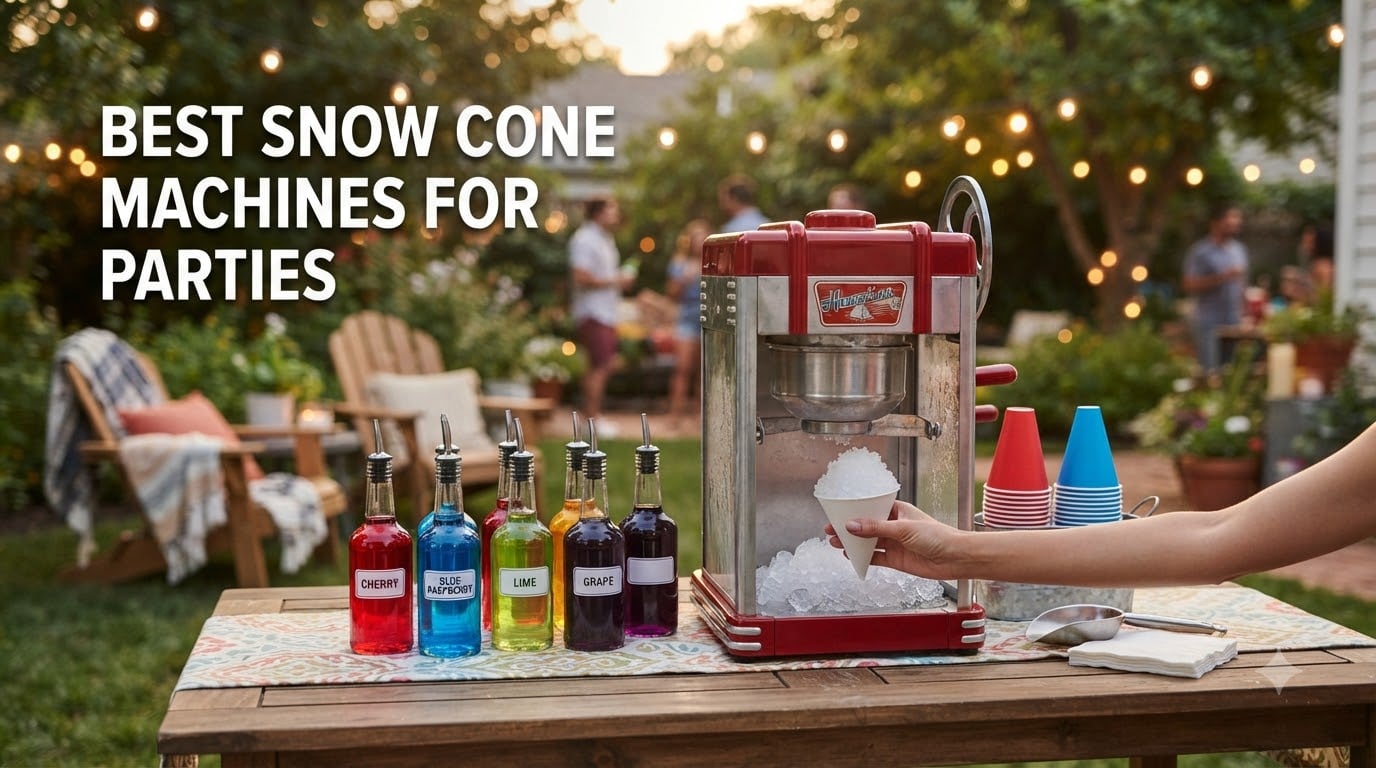 Best Snow Cone Machines for Parties