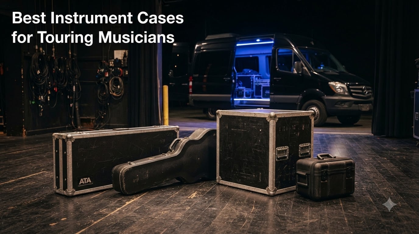 Best Instrument Cases for Touring Musicians