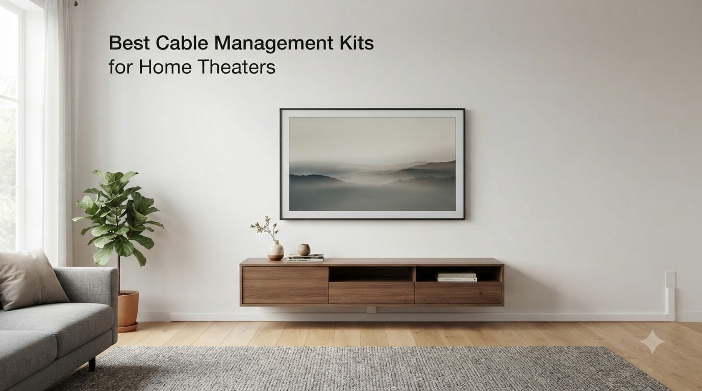 Best Cable Management Kits for Home Theaters