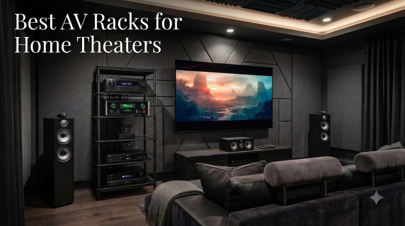 Best AV Racks for Home Theaters