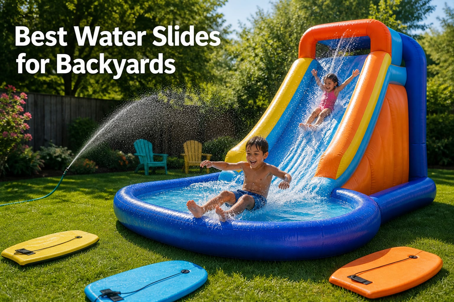 Best Water Slides for Backyards