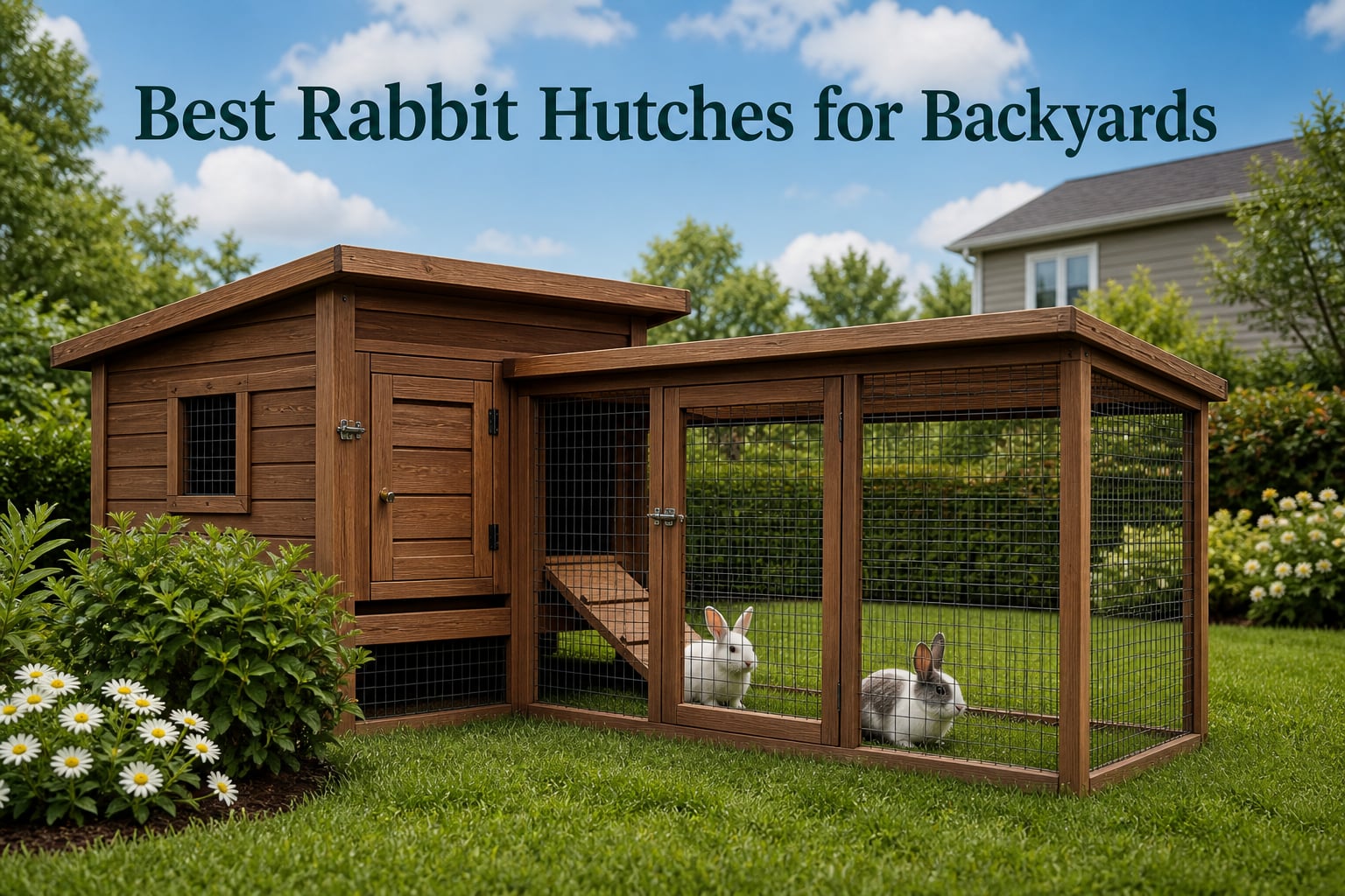 Best Rabbit Hutches for Backyards