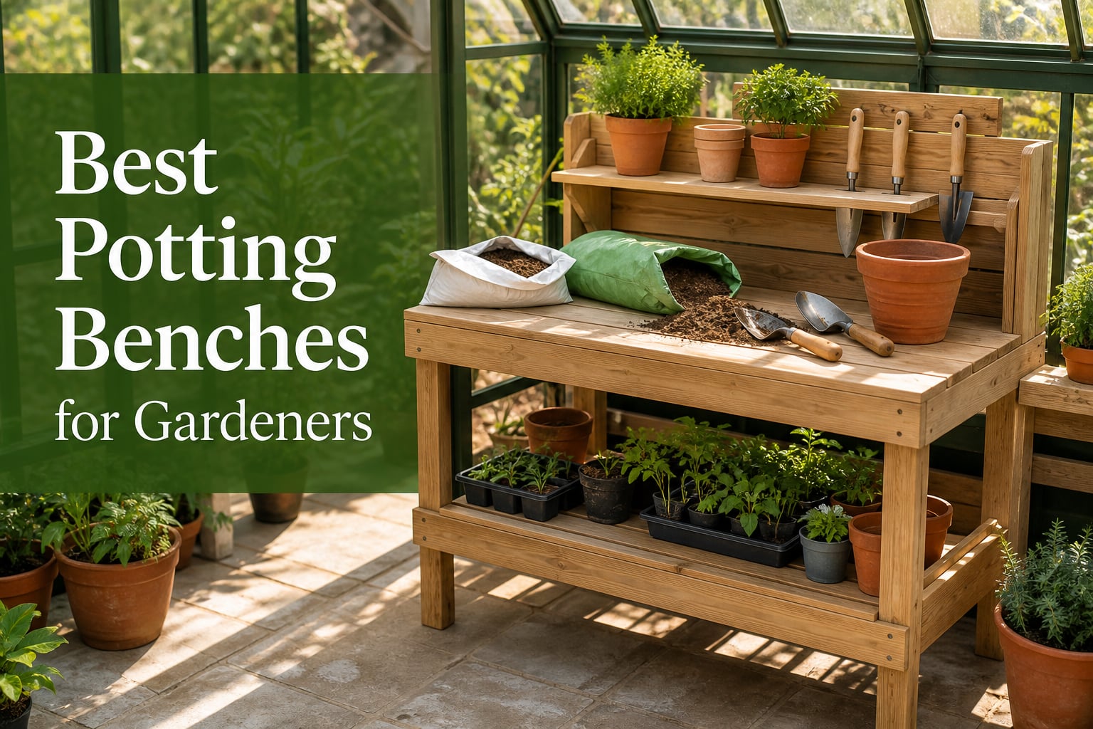 Best Potting Benches for Gardeners