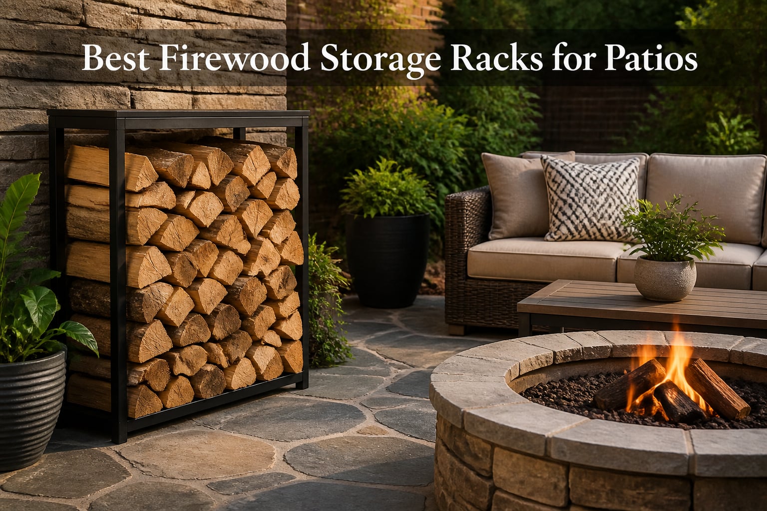 Best Firewood Storage Racks for Patios