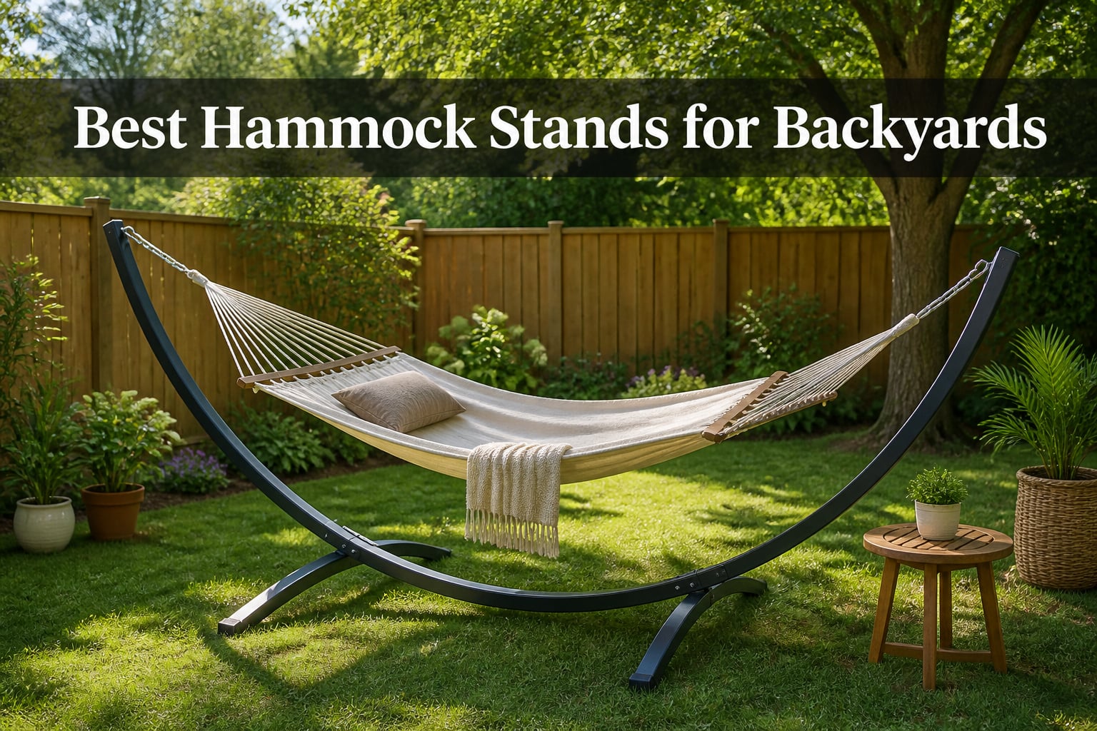 Best Hammock Stands for Backyards