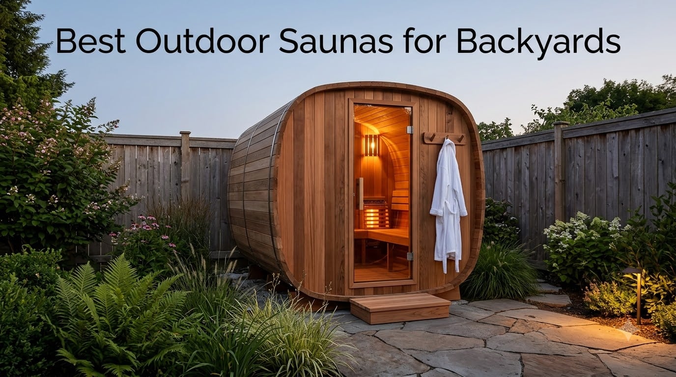Best Outdoor Saunas for Backyards