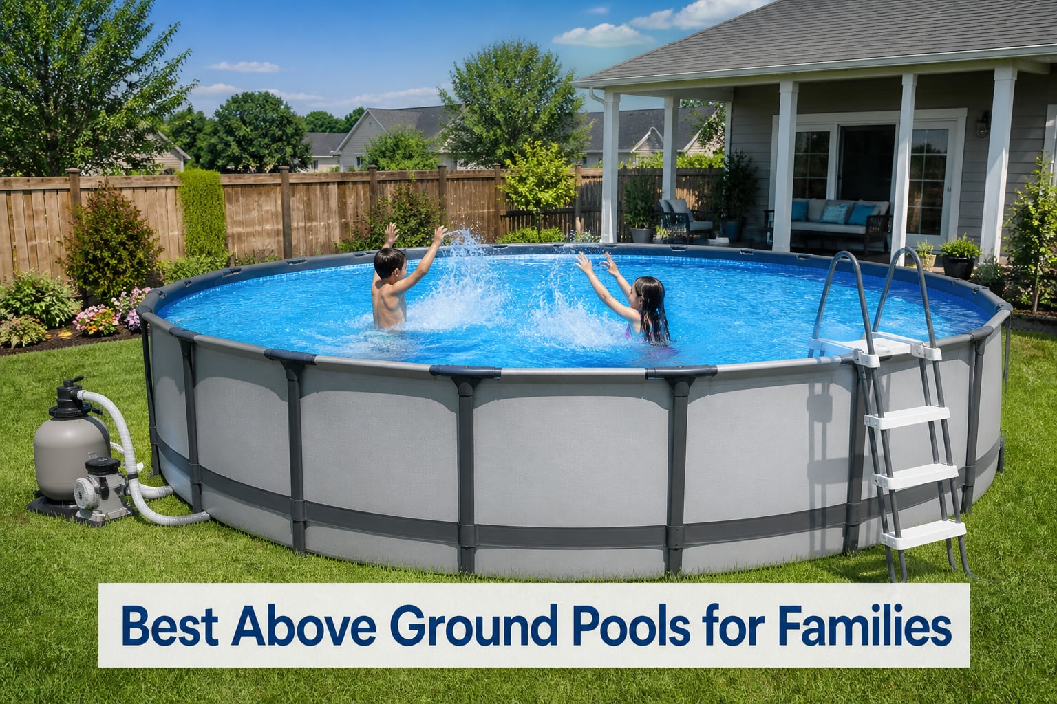 Best Above Ground Pools for Families