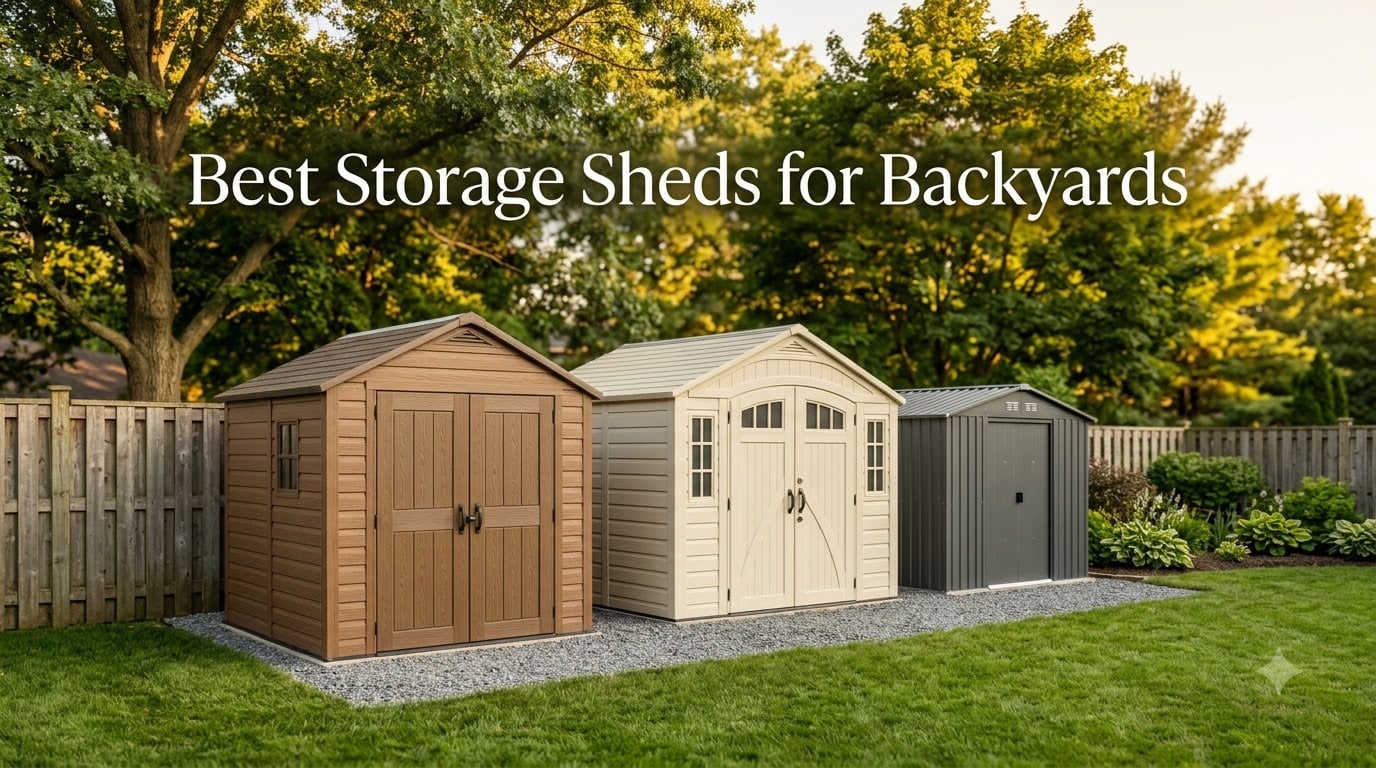 Best Storage Sheds for Backyards