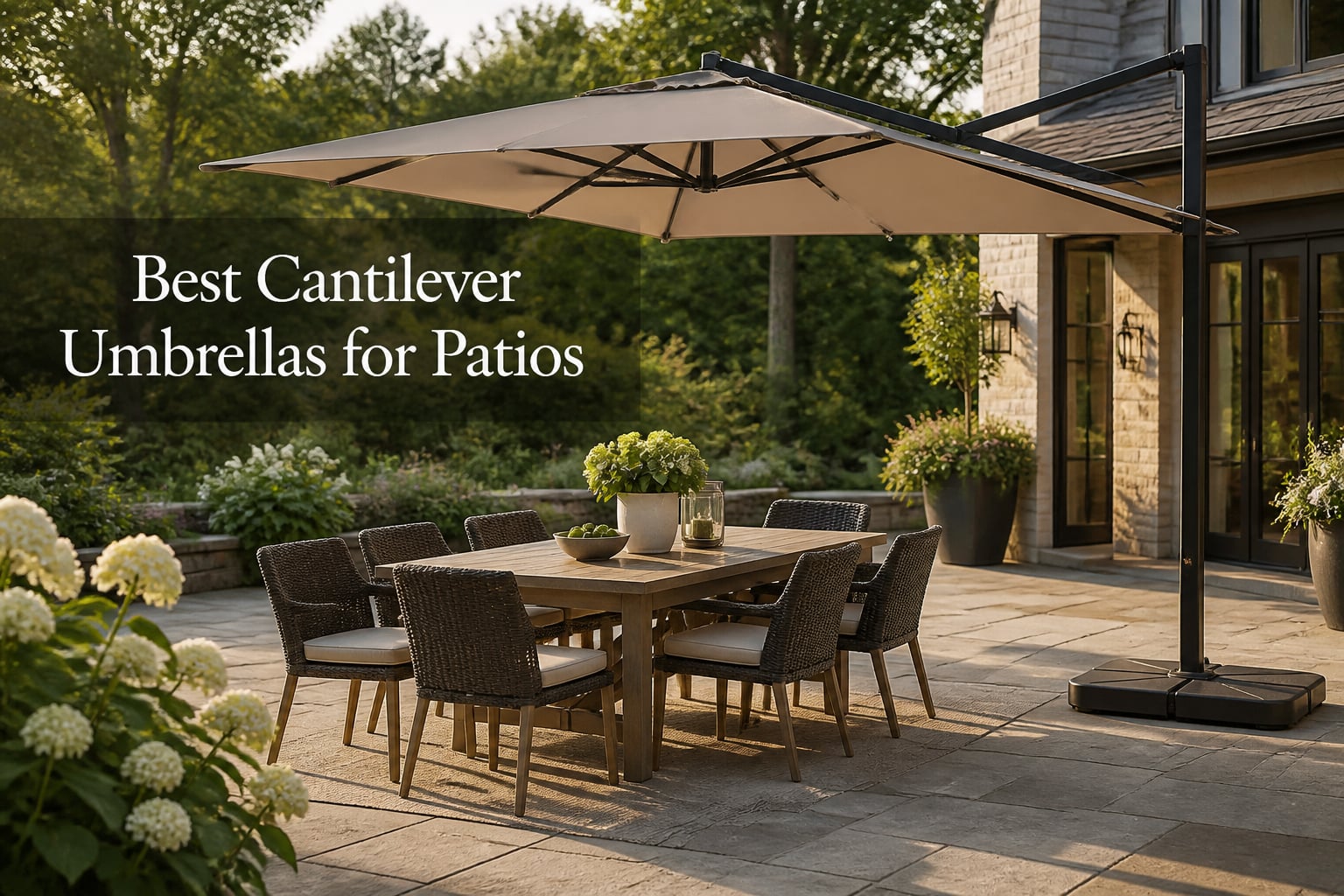 Best Cantilever Umbrellas for Patios