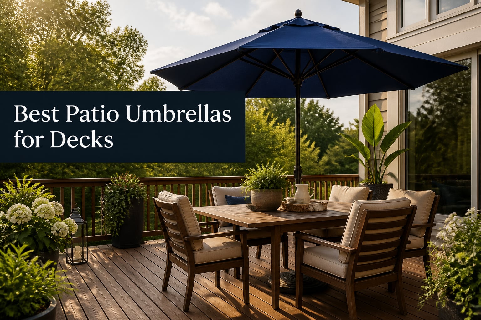 Best Patio Umbrellas for Decks