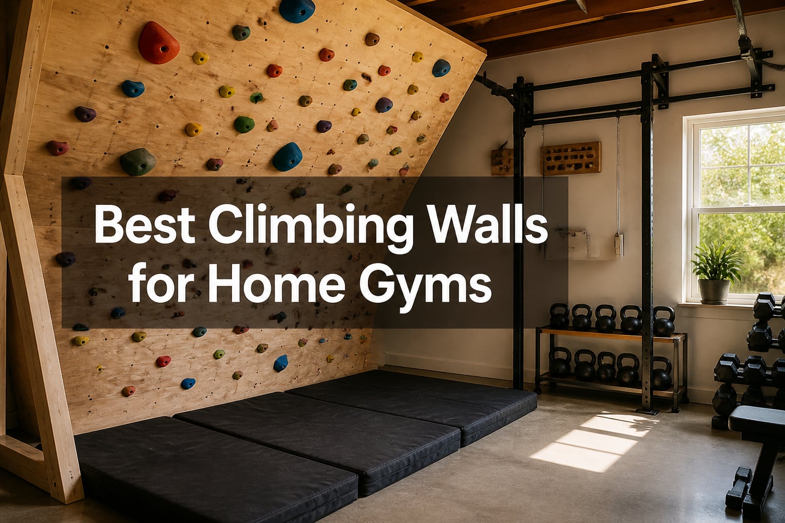 Best Climbing Walls for Home Gyms