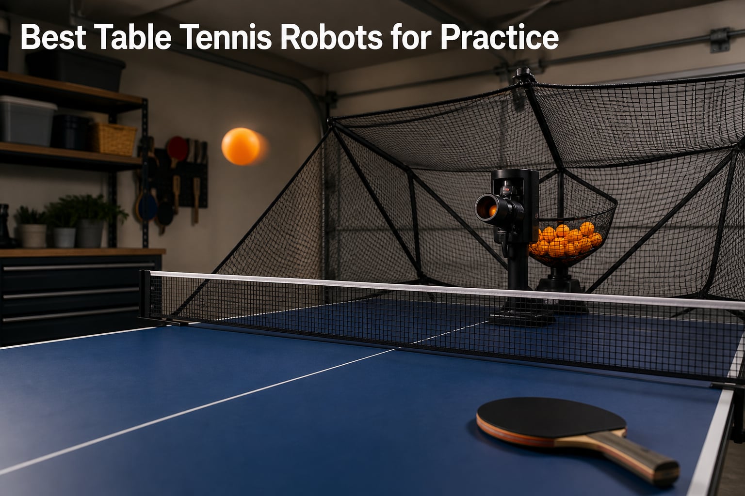 Best Table Tennis Robots for Practice