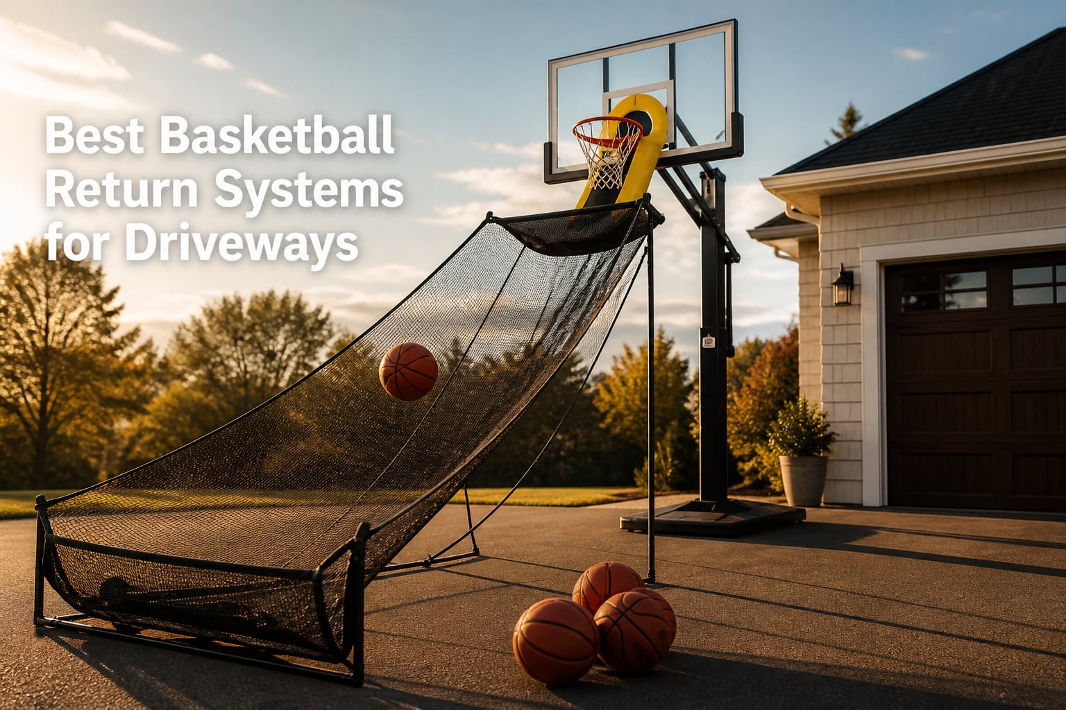 Best Basketball Return Systems for Driveways