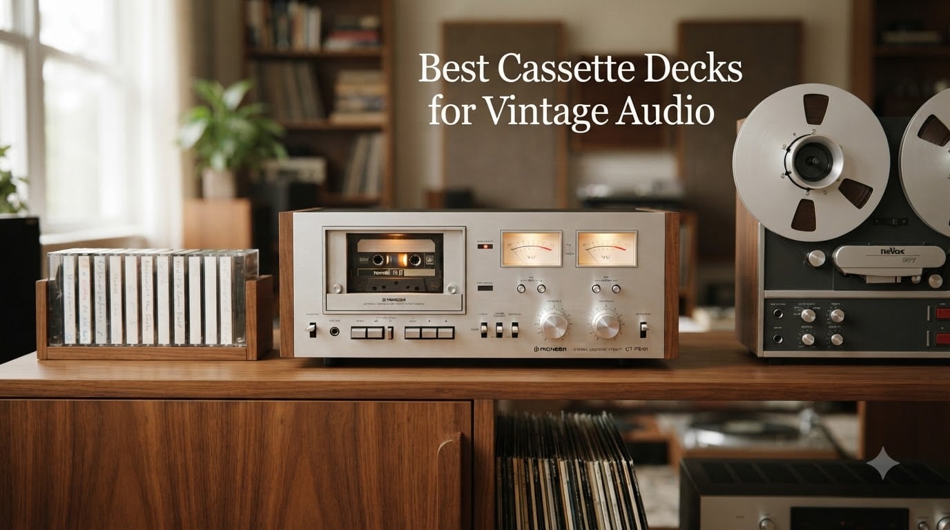 Best Cassette Decks for Vintage Audio