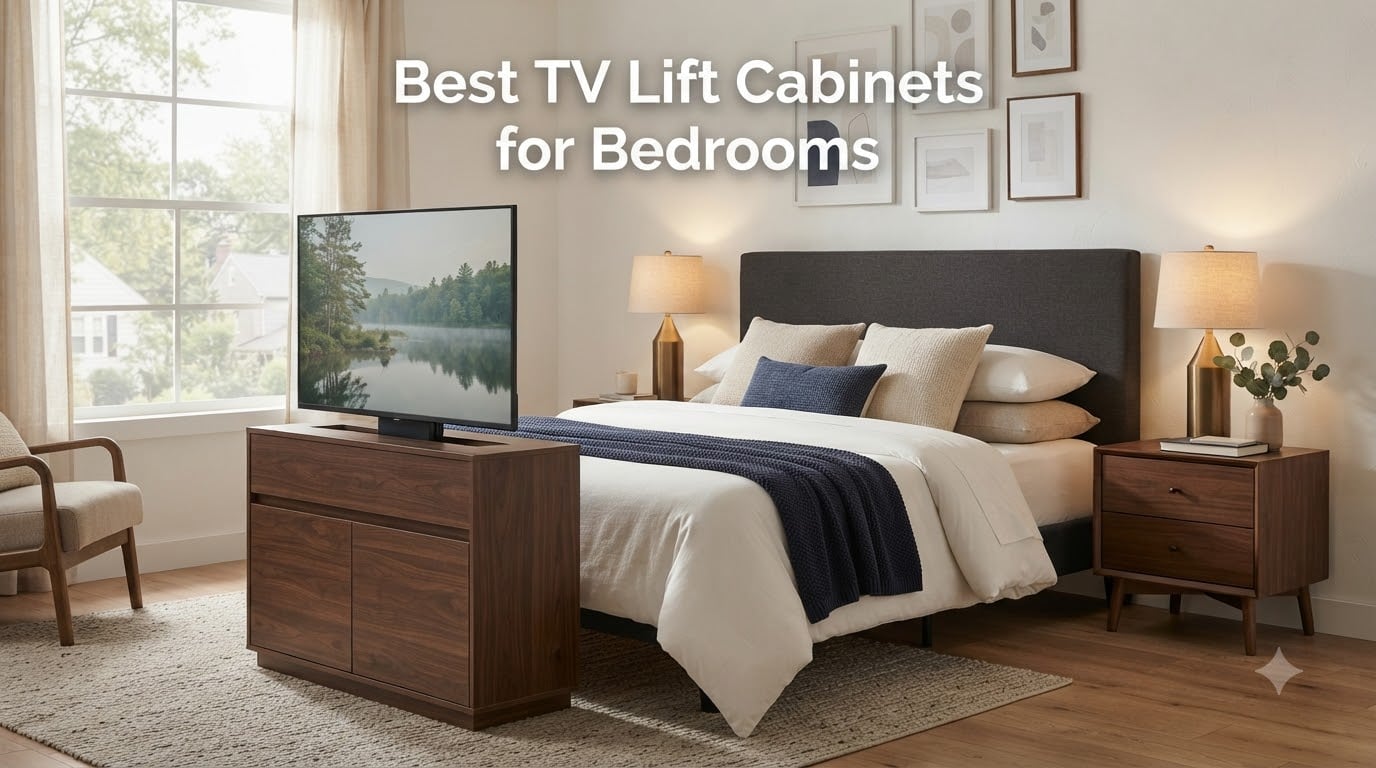 Best TV Lift Cabinets for Bedrooms