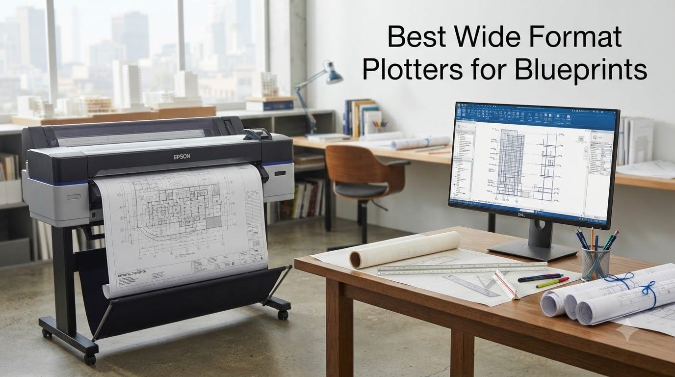 Best Wide Format Plotters for Blueprints