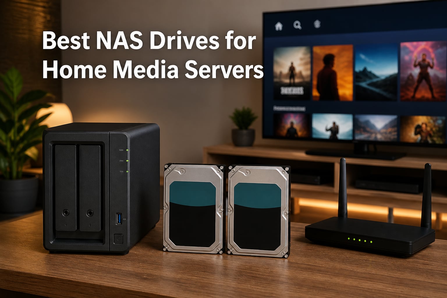 Best NAS Drives for Home Media Servers