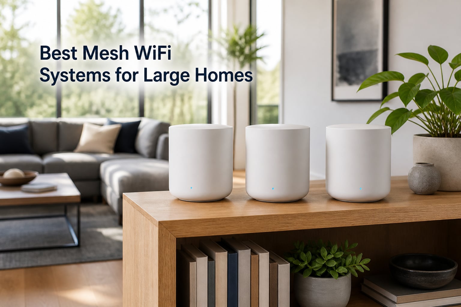 Best Mesh WiFi Systems for Large Homes