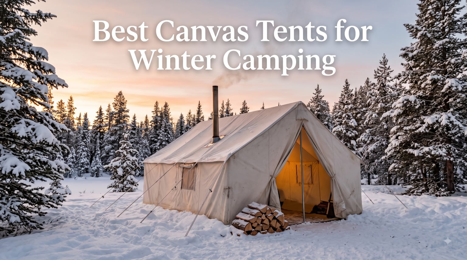 Best Canvas Tents for Winter Camping