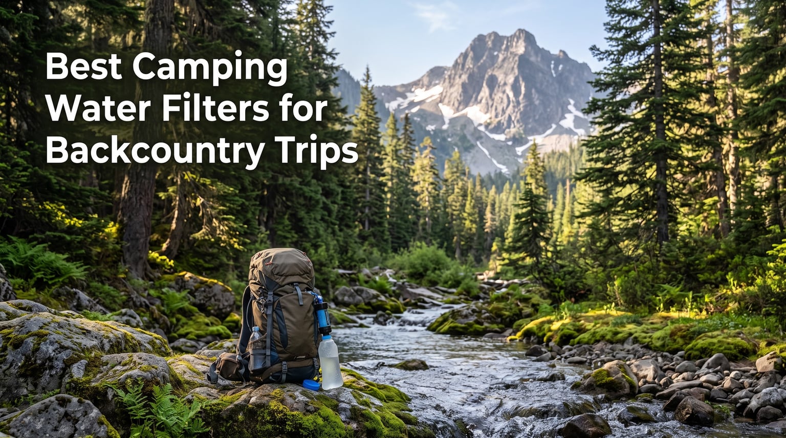 Best Camping Water Filters for Backcountry Trips