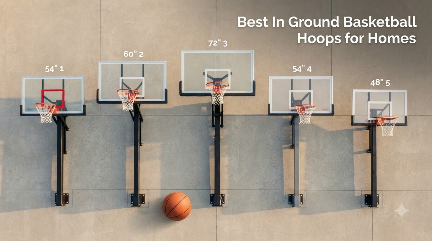 Best In Ground Basketball Hoops for Homes