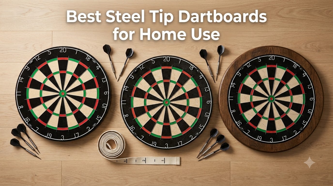 Best Steel Tip Dartboards for Home Use