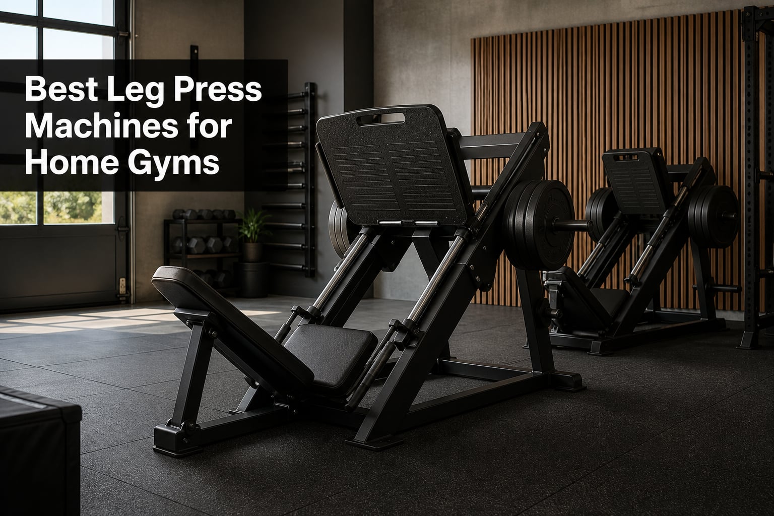Best Leg Press Machines for Home Gyms