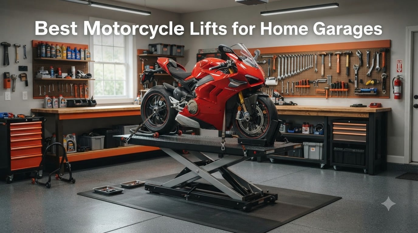 Best Motorcycle Lifts for Home Garages