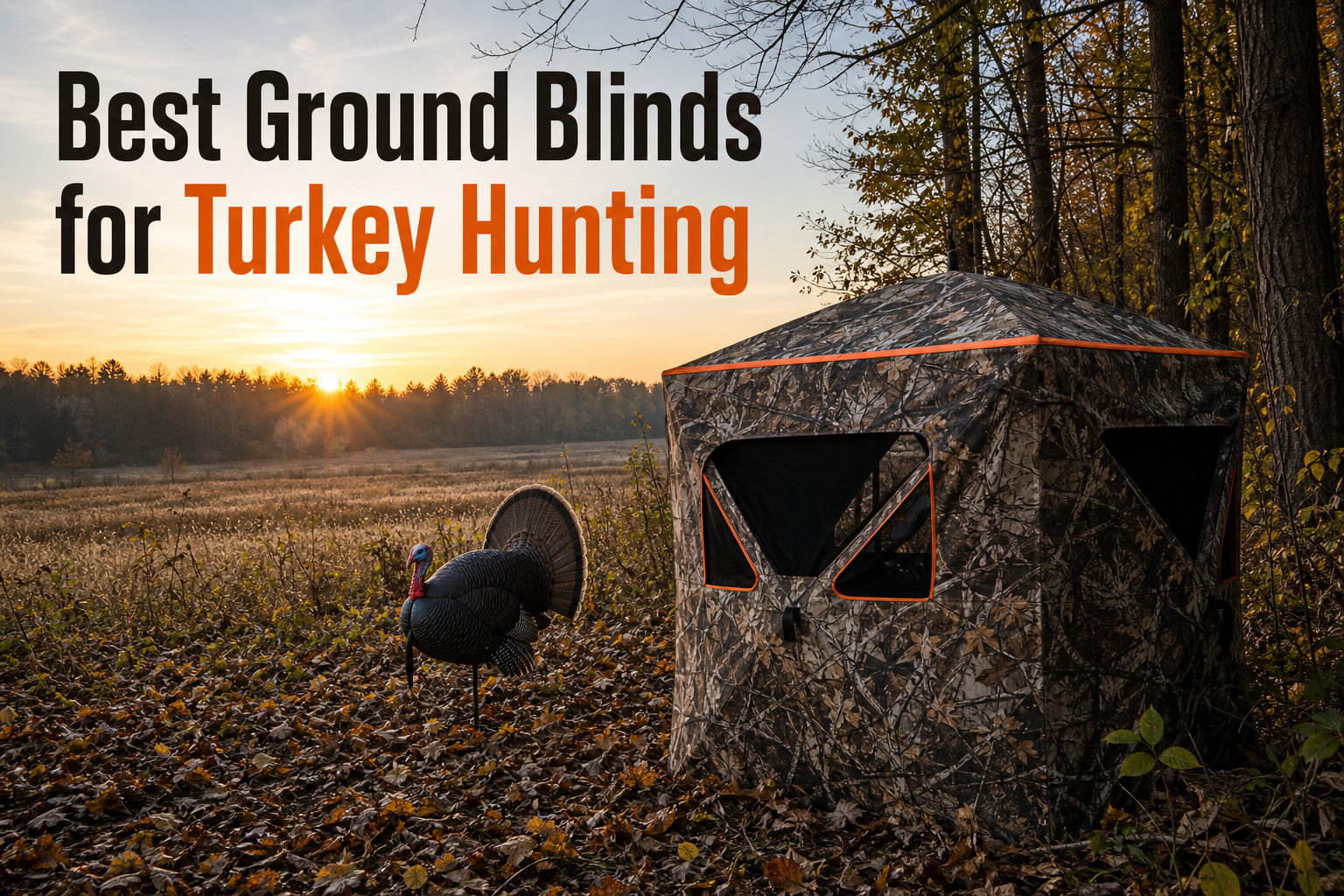 Best Ground Blinds for Turkey Hunting