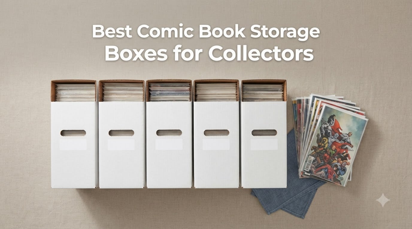 Best Comic Book Storage Boxes for Collectors