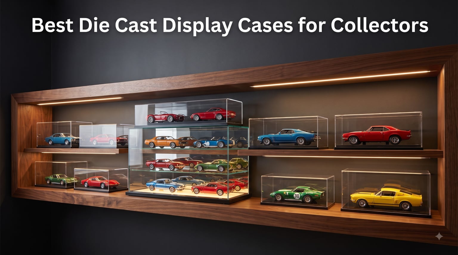 Best Die Cast Display Cases for Collectors