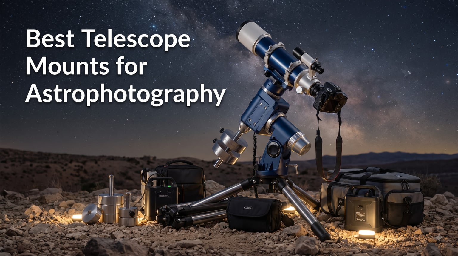 Best Telescope Mounts for Astrophotography