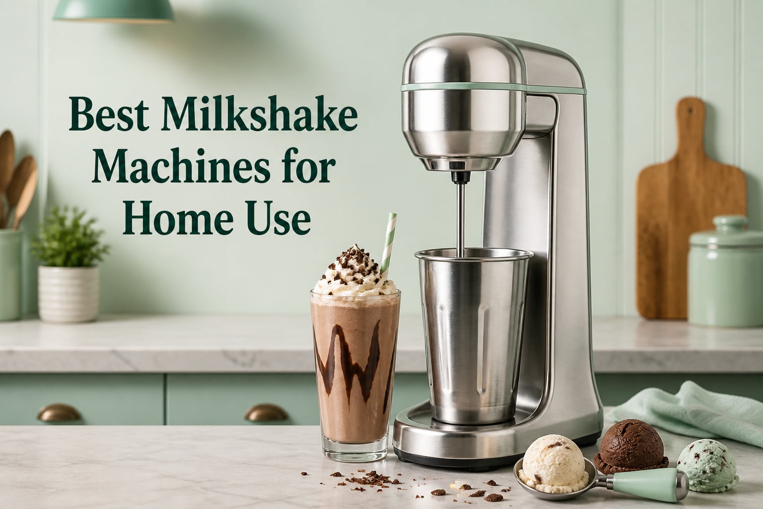 Best Milkshake Machines for Home Use