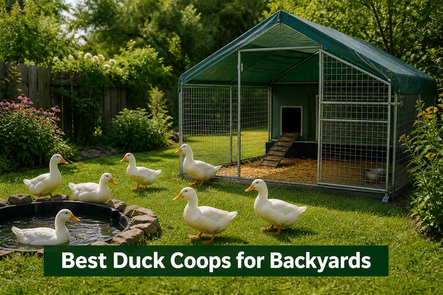 Best Duck Coops for Backyards