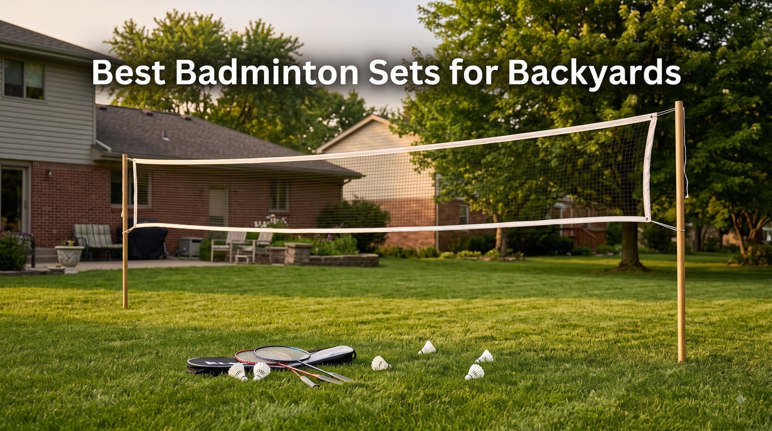 Best Badminton Sets for Backyards