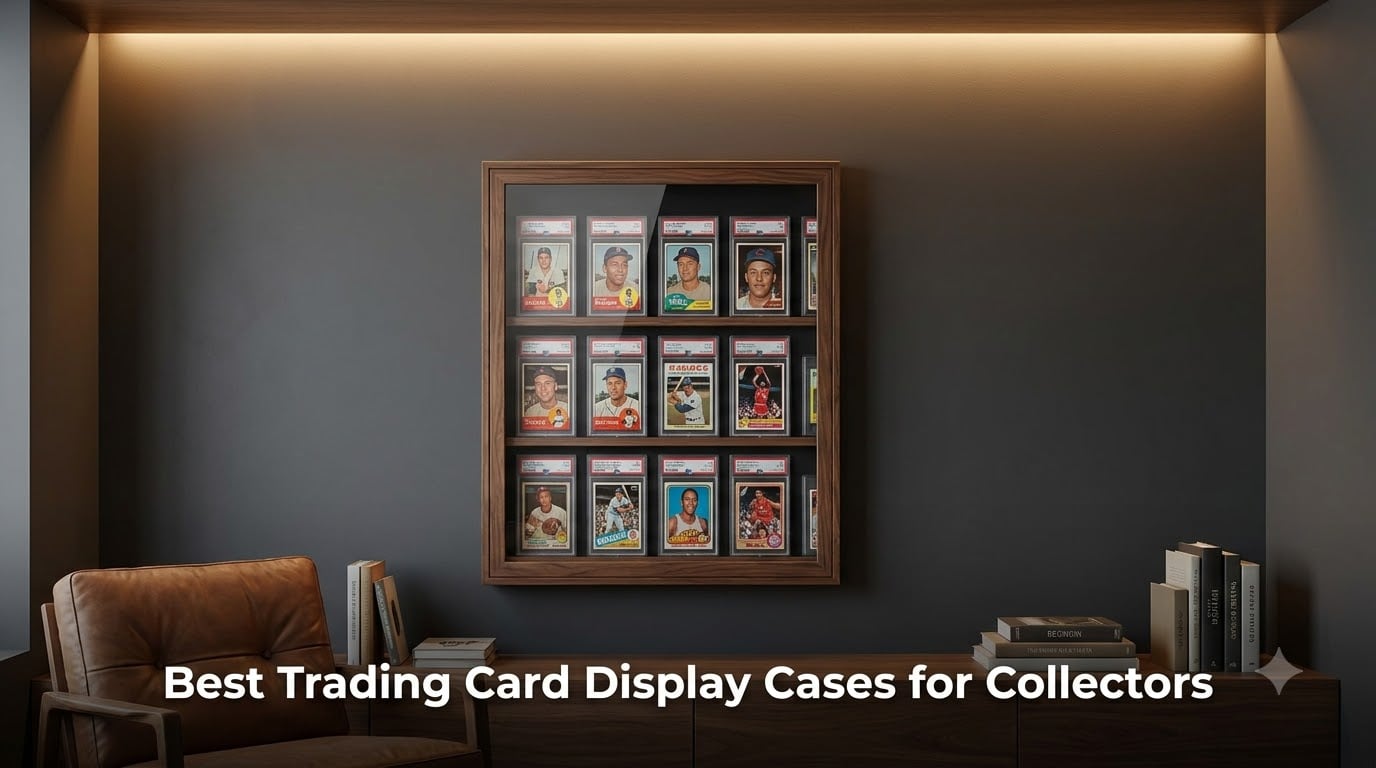 Best Trading Card Display Cases for Collectors