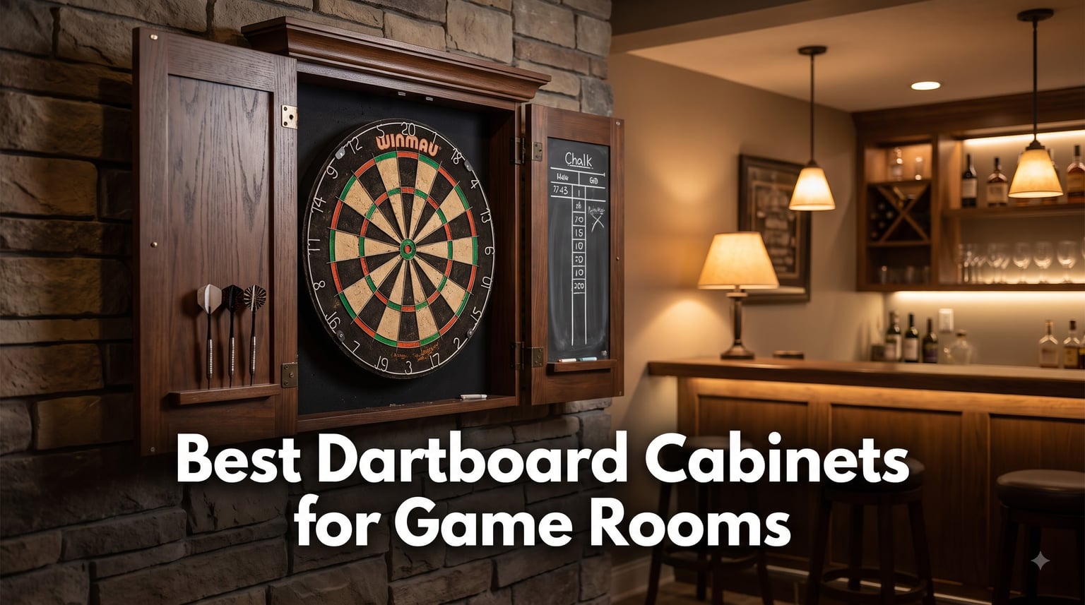 Best Dartboard Cabinets for Game Rooms