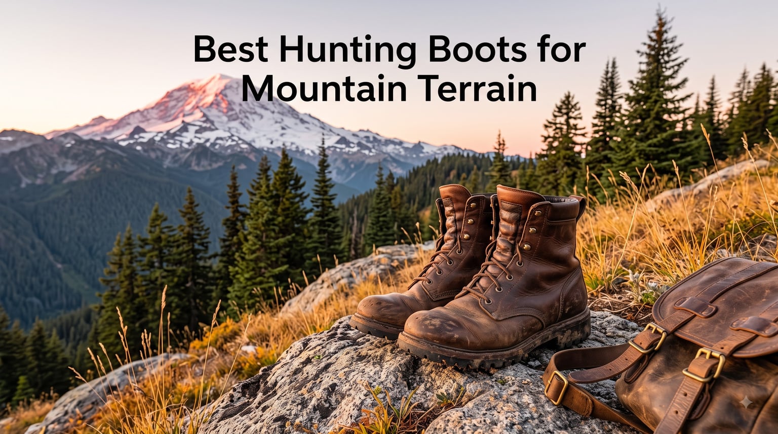 Best Hunting Boots for Mountain Terrain