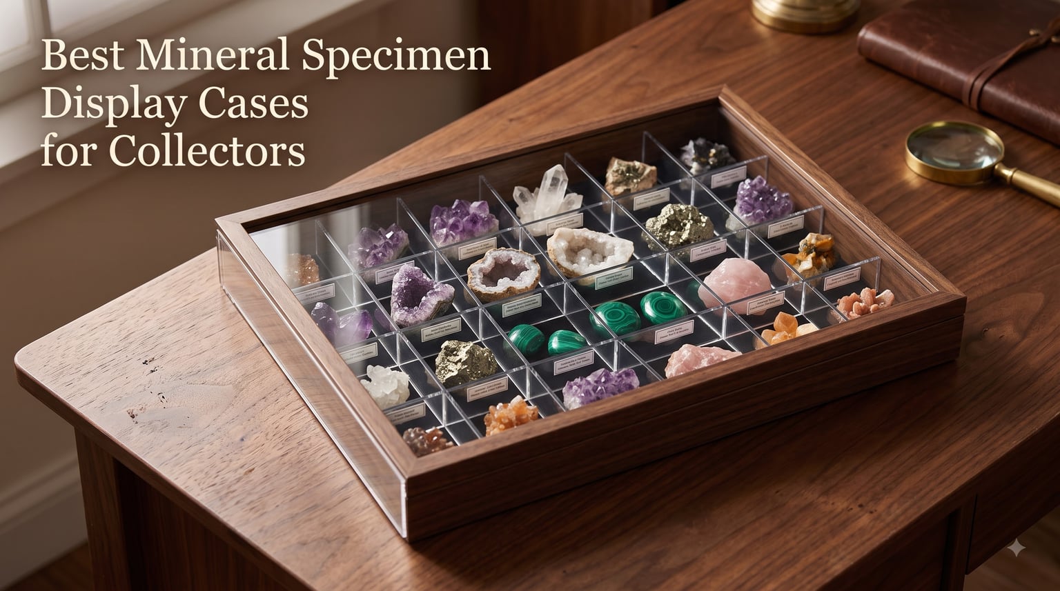 Best Mineral Specimen Display Cases for Collectors