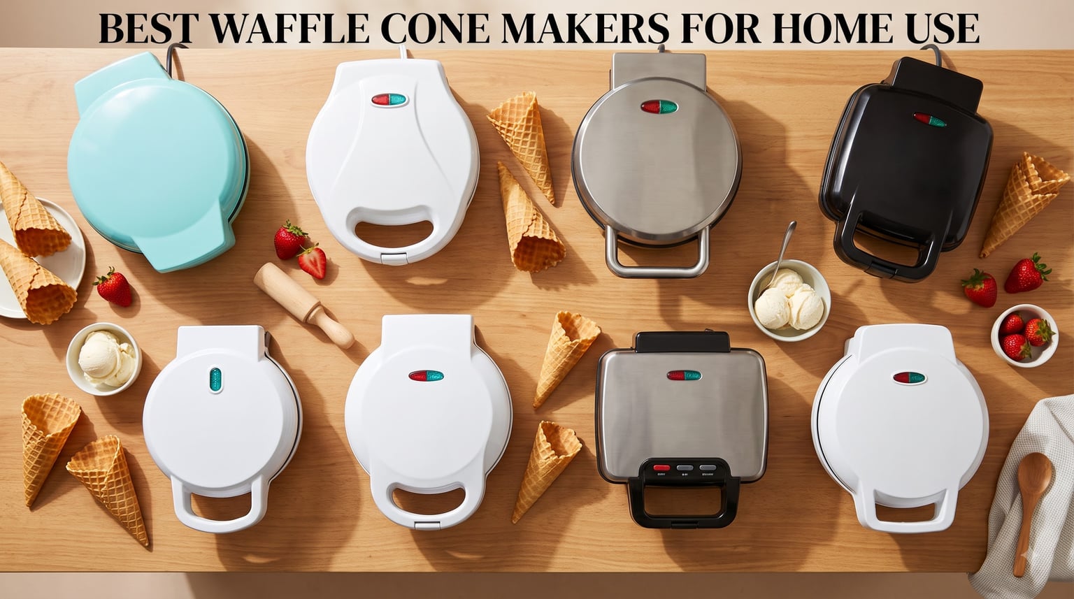 Best Waffle Cone Makers for Home Use