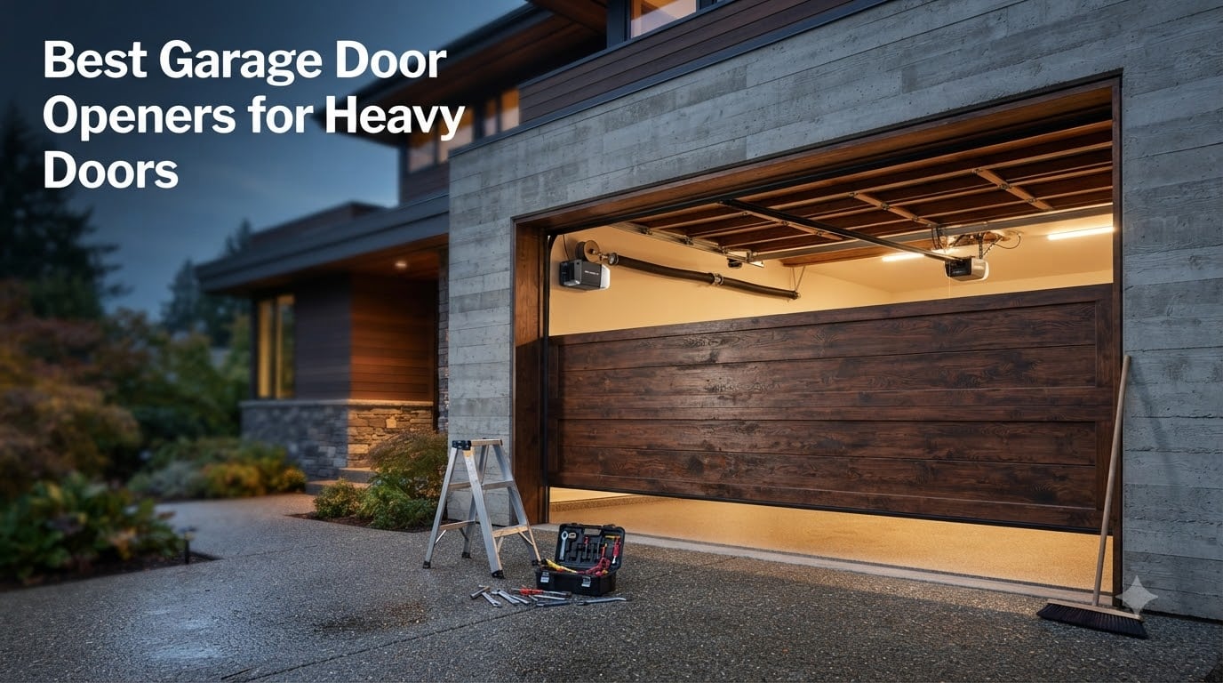 Best Garage Door Openers for Heavy Doors