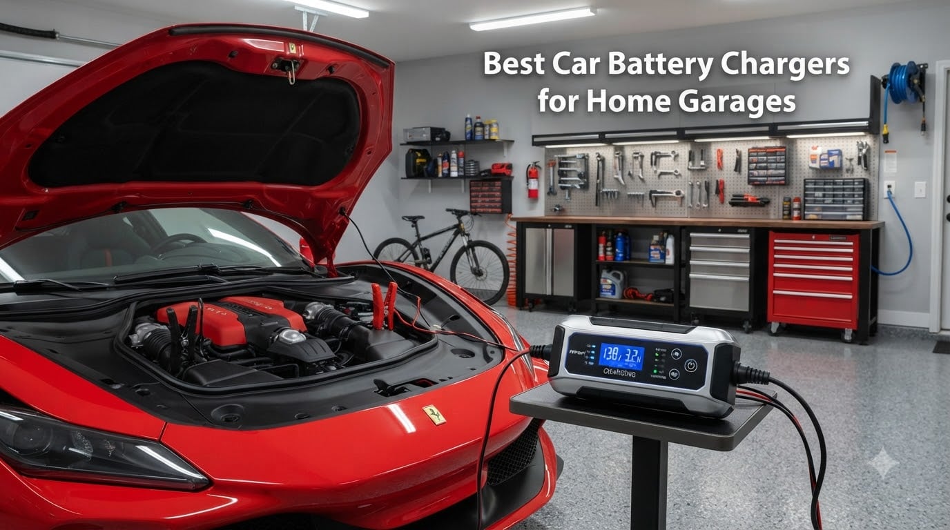 Best Car Battery Chargers for Home Garages
