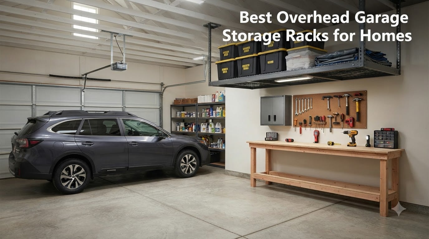 Best Overhead Garage Storage Racks for Homes