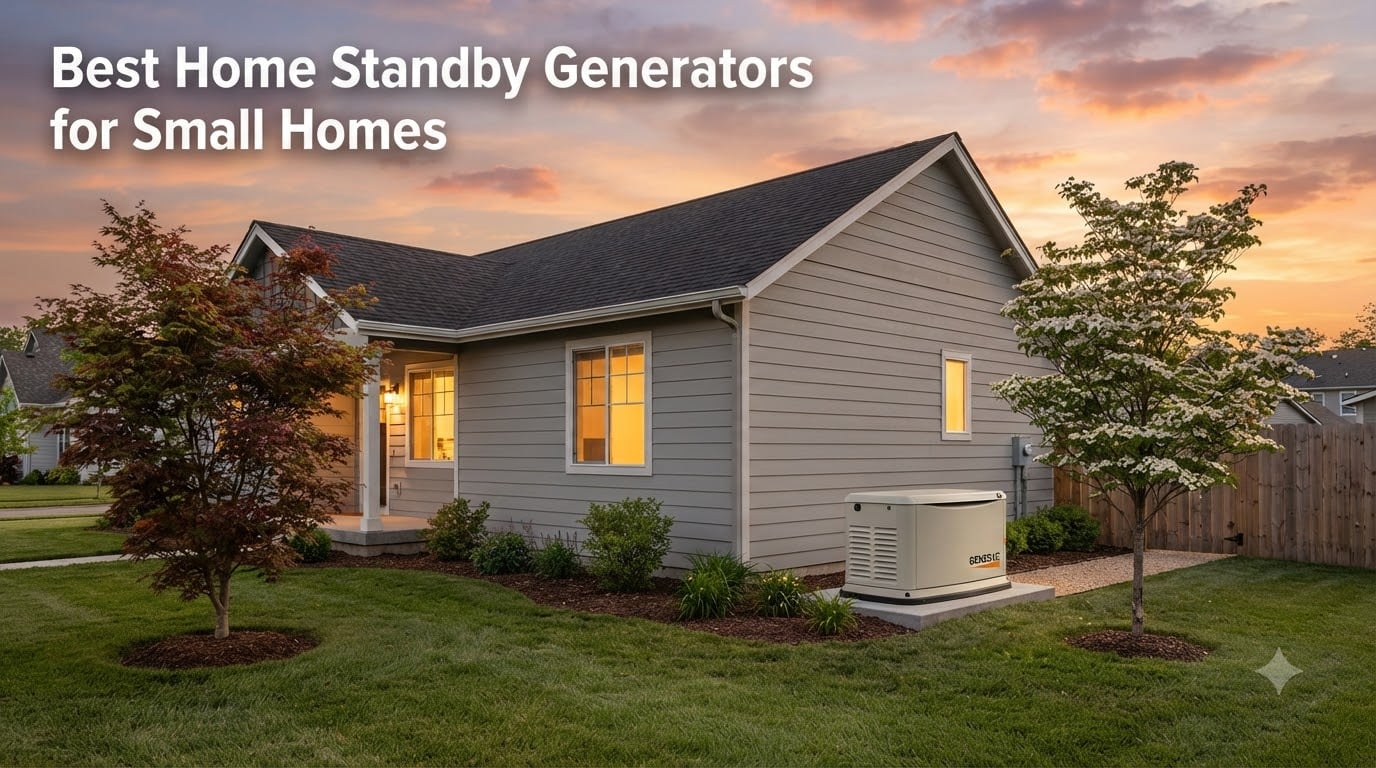Best Home Standby Generators for Small Homes