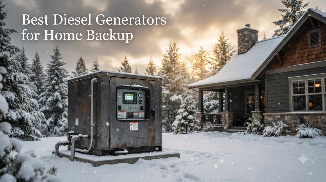 Best Diesel Generators for Home Backup