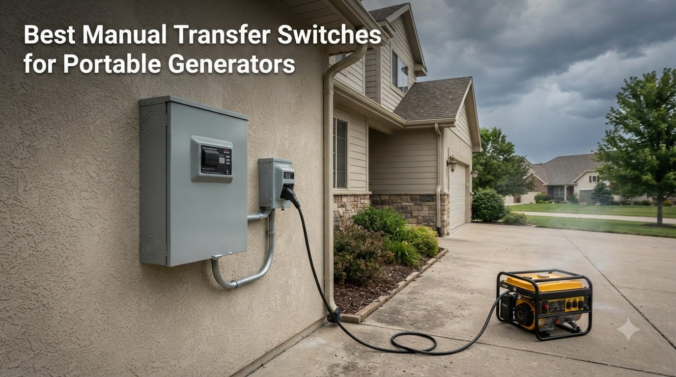 Best Manual Transfer Switches for Portable Generators